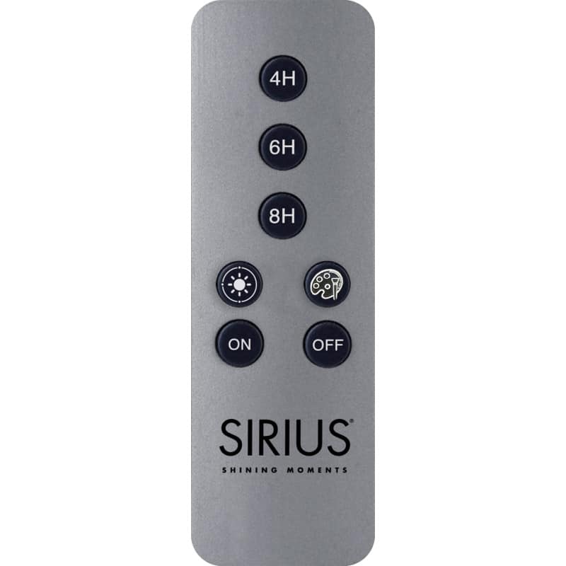 Sirius fjernbetjening til farveskift